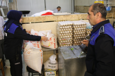 Urfa'da Tatlıcılara Ramazan Denetimi
