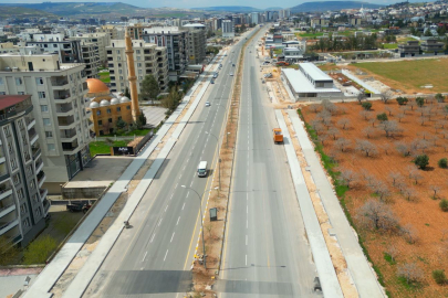 Urfa’da Bisiklet Yolu Yapılıyor