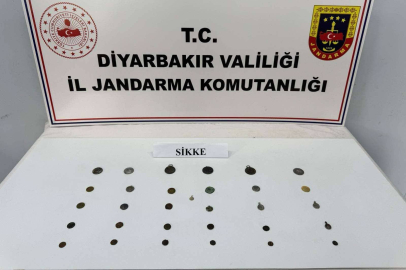 31 Sikke ve Obje Ele Geçirildi