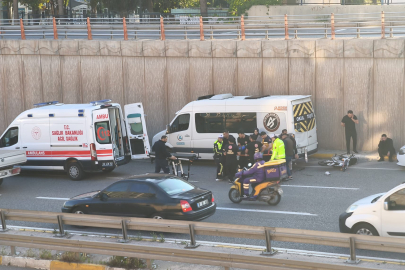 Motosiklet, Öğrenci Servisine Çarptı