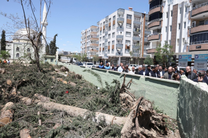 Fırtınanın Vurduğu İlçeye Ziyaret