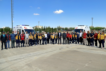 Şanlıurfa’da Ambulans Sürüş Eğitimi