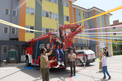 Minik Öğrencilere Özel Tatbikat