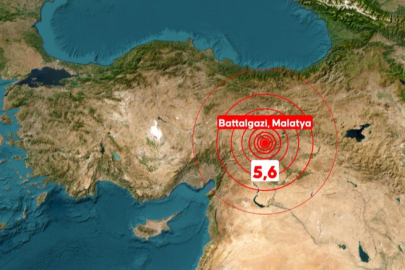 Malatya'da 5,6 Deprem Oldu