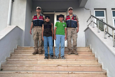 Jandarma Kayıp 2 Çocuğu Buldu