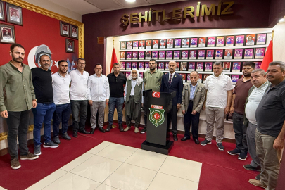 Şehit ve Gazi Aileleri Bayramlaştı