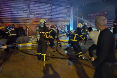 Şanlıurfa'da İki İş Yerinde Yangın
