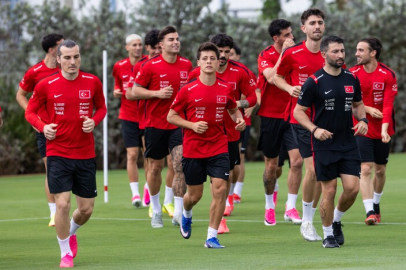 A Milli Takımdan İlk Antrenman