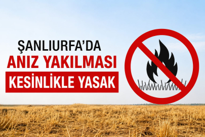 Anız Yakılması Kesinlikle Yasak