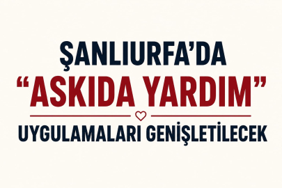 Urfa'da Askıda Yardım Uygulaması