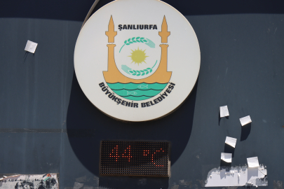 Urfa’da Sıcak Hava Etkili Oluyor