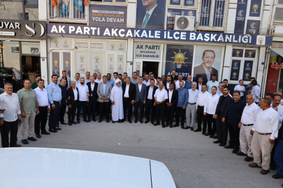 AK Parti Heyeti Akçakale'de