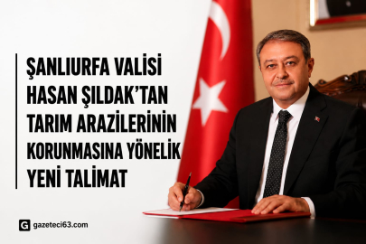 Vali Hasan Şıldak'tan Yeni Talimat