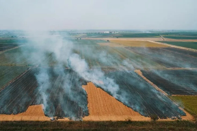 Anız Yakan 303 Kişiye Ceza Yağdı