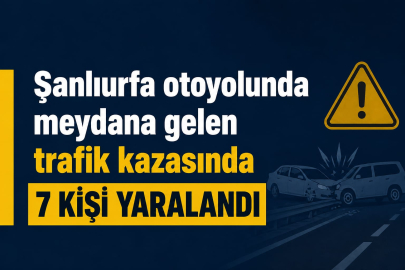 Otoyolda Feci Kaza 7 Kişi Yaralandı