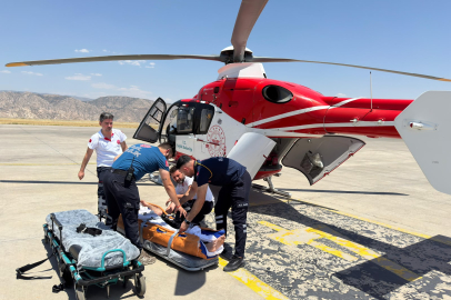 Helikopterle Şanlıurfa'ya Sevk Edildi