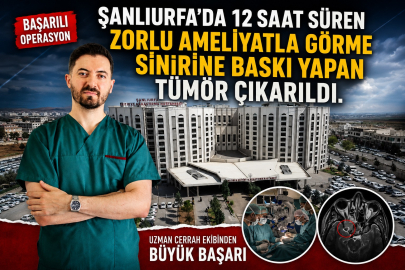 Şanlıurfa'da 12 Saat Süren Ameliyat