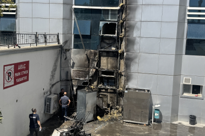 Şanlıurfa'da Hastanede Yangın Çıktı