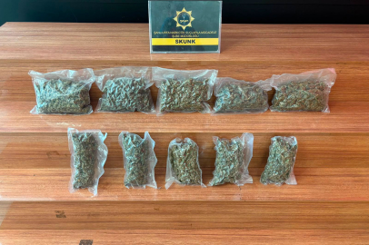 2 Kilo 600 Gram Skunk Yakalandı