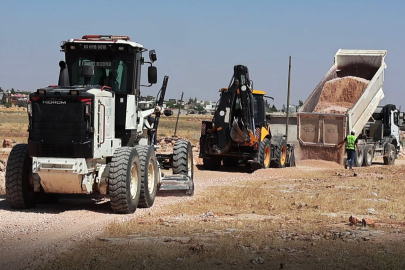 Haliliye’de Kırsal Yollar Yenileniyor
