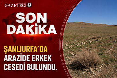 Arazide Erkek Cesedi Bulundu