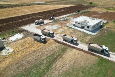 Kırsal Yollarda Çalışmalar Sürüyor