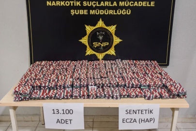Binlerce Uyuşturucu Hap Yakalandı