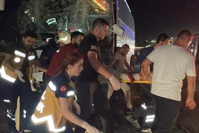 Yolcu Otobüsleri Urfa’da Çarpıştı