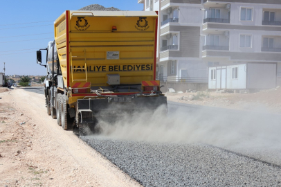 Dağeteği Mahallesi Asfaltla Yeniliyor