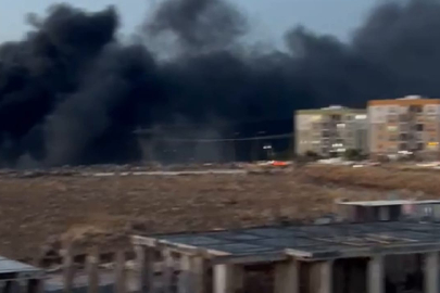 Şanlıurfa'da Korkutan Yangın