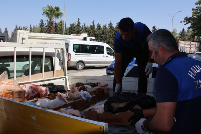 315 Kilo Bozuk Ete El Konuldu
