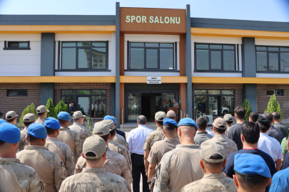 Şehidin Adı Spor Salonuna Verildi