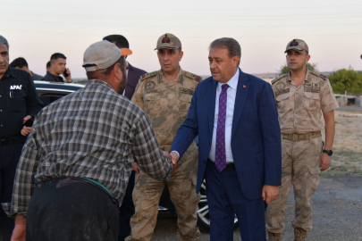 Vali Şıldak, Bölgede İnceleme Yaptı
