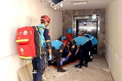 Şanlıurfa'da Deprem Tatbikatı